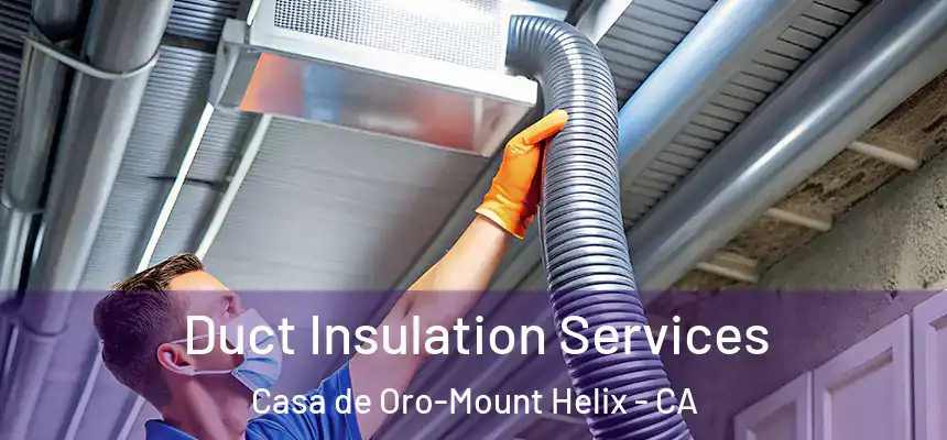  Duct Insulation Services Casa de Oro-Mount Helix - CA